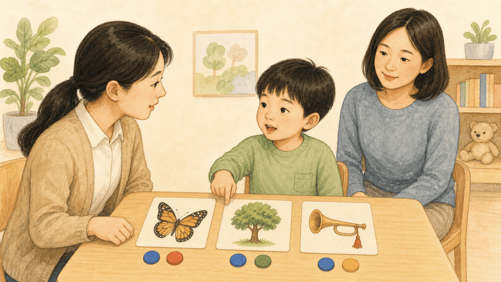 여러 낱말의 소리 패턴을 비교하는 아동 말소리 평가