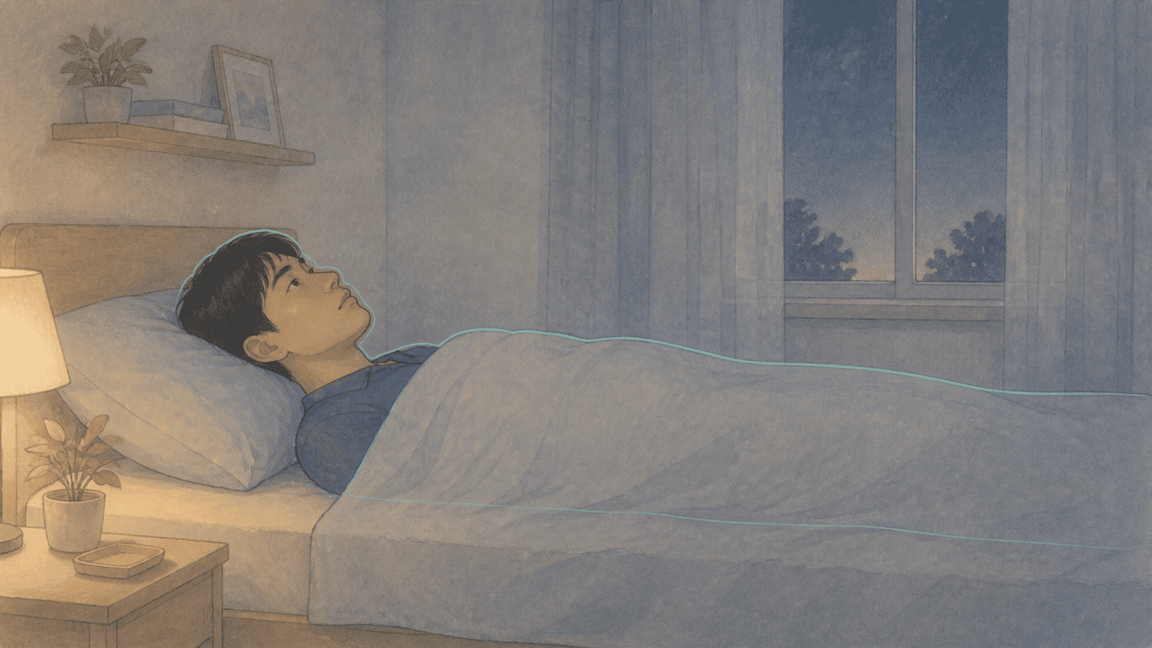 잠에서 깬 뒤 몸이 움직이지 않는 수면마비 순간
